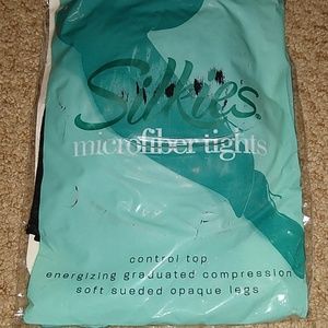Silkies Microfiber Tights Queen Black